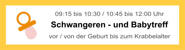 Familientreff Kunkelhaus Überlingen, Angebot Schwangeren- und Babytreff